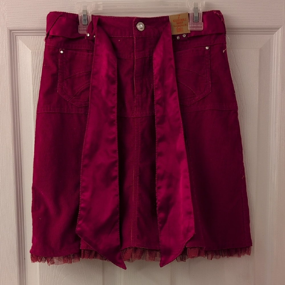 NWT  Y2K. Pink/Red  Skirt